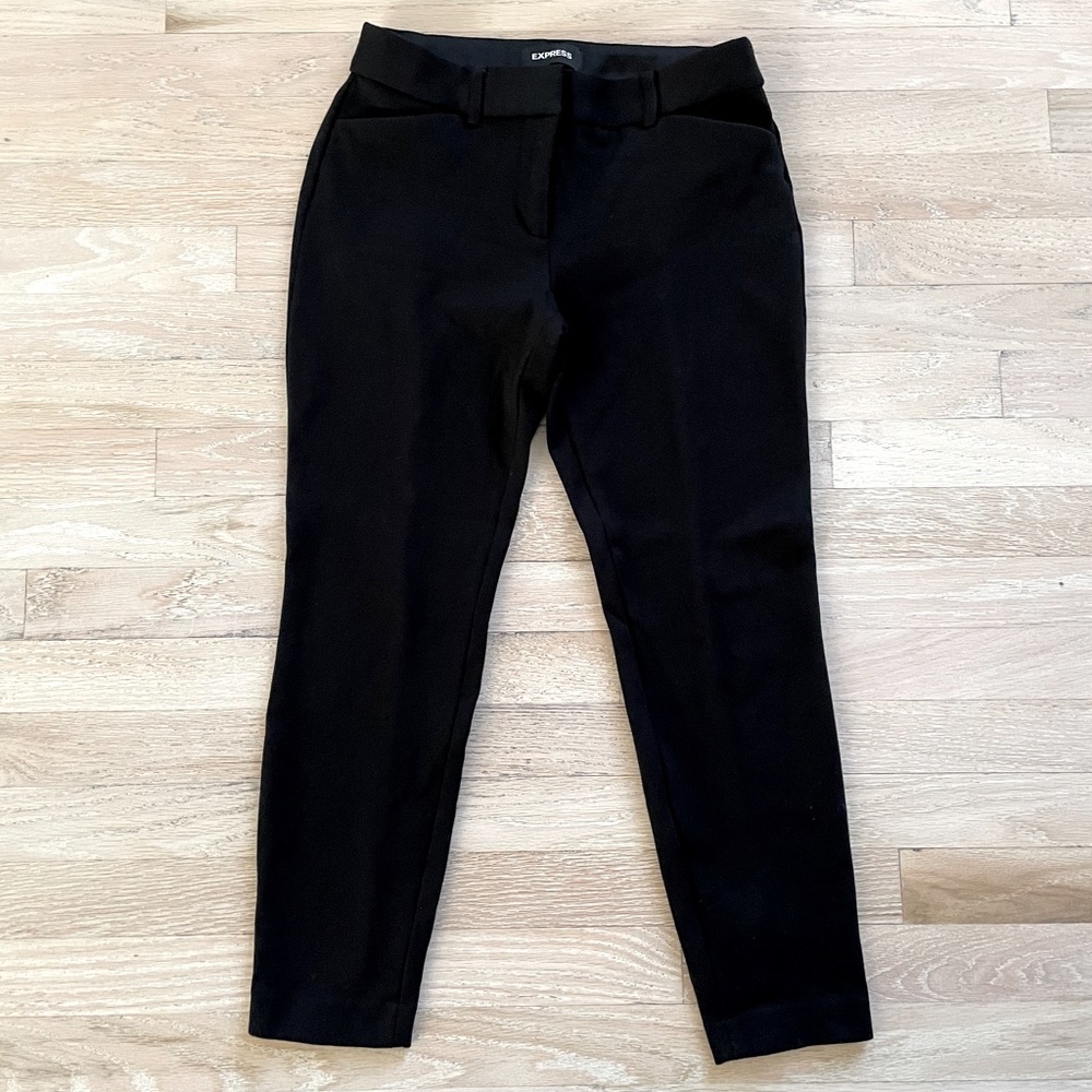 Express Skinny Mid Rise Dress Pants